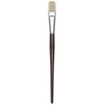 thumbnail image 2 of Utrecht Natural Chungking Pure Bristle Brush - Flat, Size 12, Long Handle, 2 of 2
