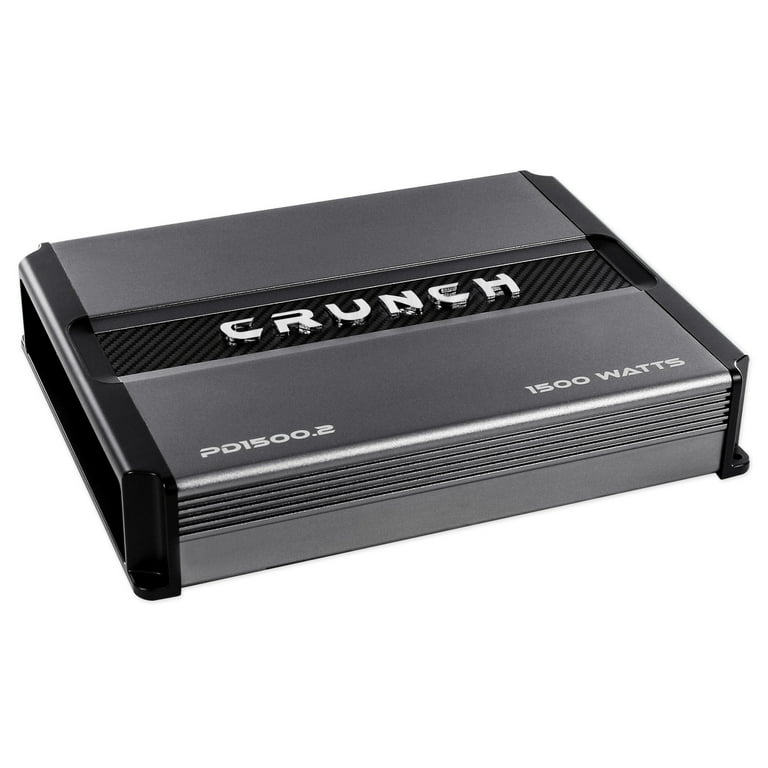 Crunch PD1500.2 1500 Watt 2-Channel Pro Power Car Stereo