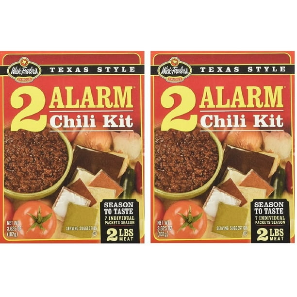 Wick Fowlers 2 Alarm Chili Kit (2 Boxes)