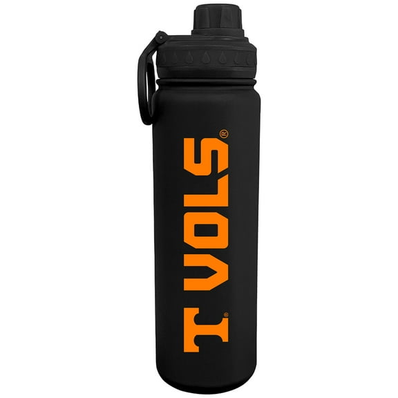 Black Tennessee Volunteers 24oz. Stainless Sport Bottle