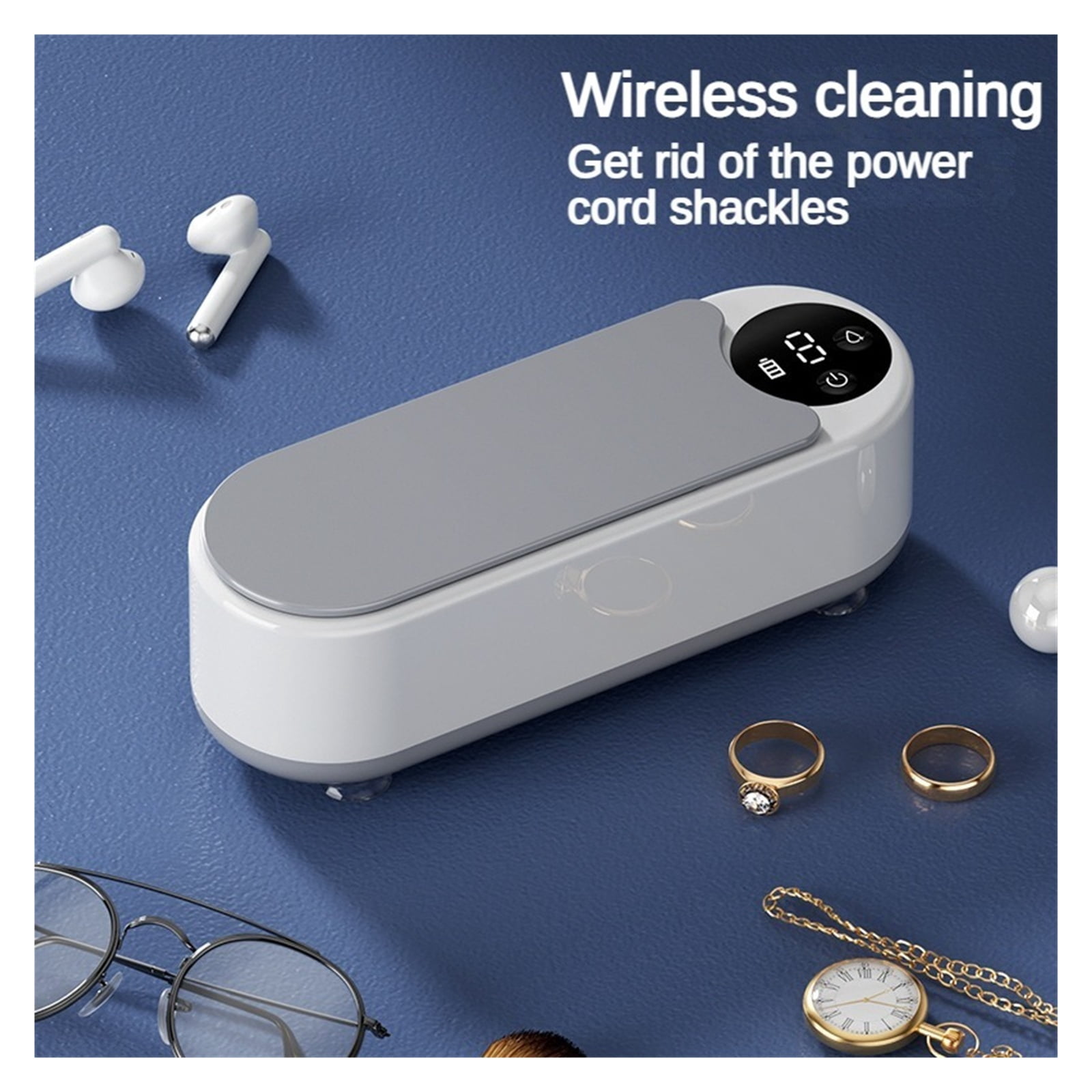 Portable Household Cleaning Machine Clean Ultra Cleaner Jewelry Cleaner Machine