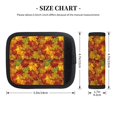 thumbnail image 5 of Sikiie Vintage maple leaf autumn Luggage Handle Wraps for Suitcases Travel Accessories(2 Pack), 5 of 9