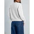 thumbnail image 2 of UZMOG Cardigan Sweaters for Women, Cropped Cardigan Sweaters for Women Y2k Fall Fashion Clothes, 2 of 7
