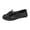 Black, variant on Dweltoz Loafers for Women Business Casual Comfortable Boat Shoes Lightweight Slip on Classic Dressy Shoes,Red 38