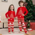 thumbnail image 5 of Conjunto de pijamas familiares a juego para Navidad 2024, traje de 2 piezas para madre, padre e hijos, ropa de dormir de algodón, mono para bebé y perro, pijama de aspecto familiar, 5 of 5