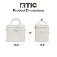 thumbnail image 5 of RTIC 30 Can Ultra-Tough Soft Cooler, 20 Qt, Leakproof, Waterproof Zipper,  Ivory, Soft Pack Cooler, 5 of 8