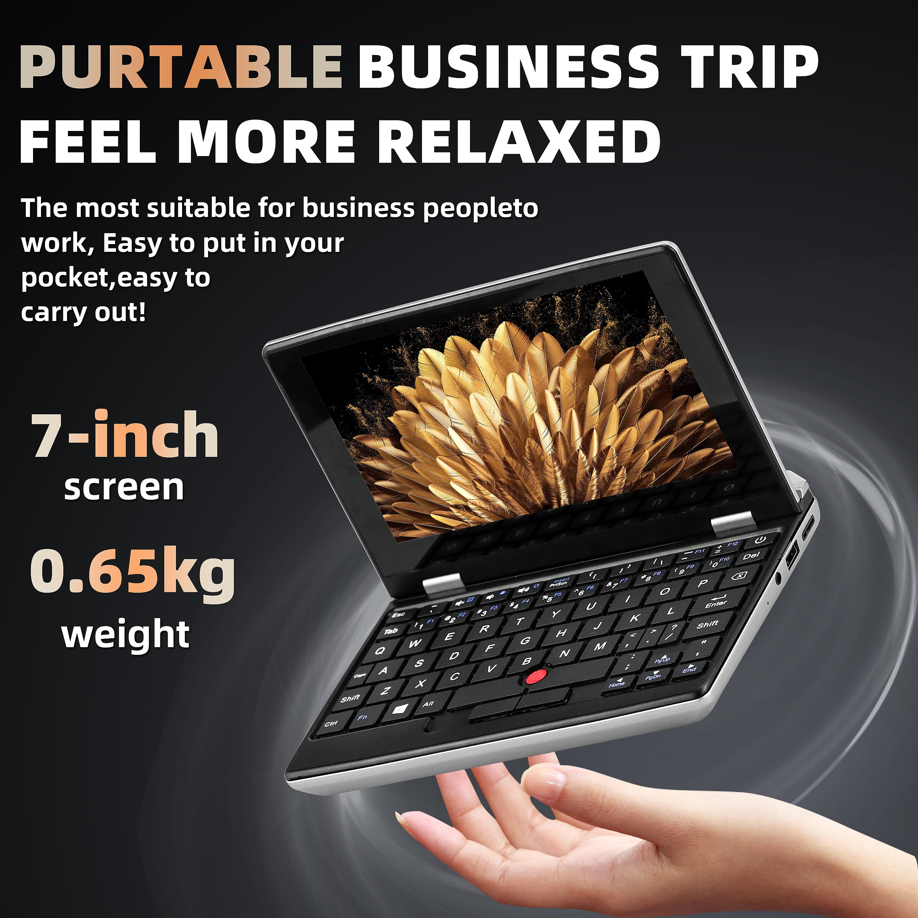 7 Mini Touchscreen Laptop, Celeron N95, 16GB DDR4, UK | Ubuy