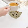 thumbnail image 5 of E Kitty-Shaped Non-Slip Silicone Cup Mat Heat-Resistant Hot Pad For Coffee Table Desk Dinning Room Decorations Funny Kitchen Accessories #7V037, 5 of 6