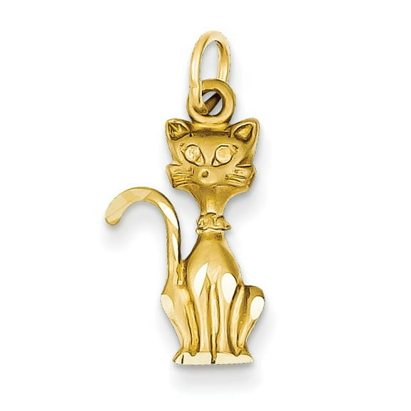 Beautiful 14k Tom Cat Charm