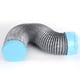thumbnail image 4 of Tubo de escape de aire flexible, Ventilación de polvo flexible para el hogar Tubo de escape de aire acondicionado Tubo de aire acondicionado construido para profesionales, 4 of 8