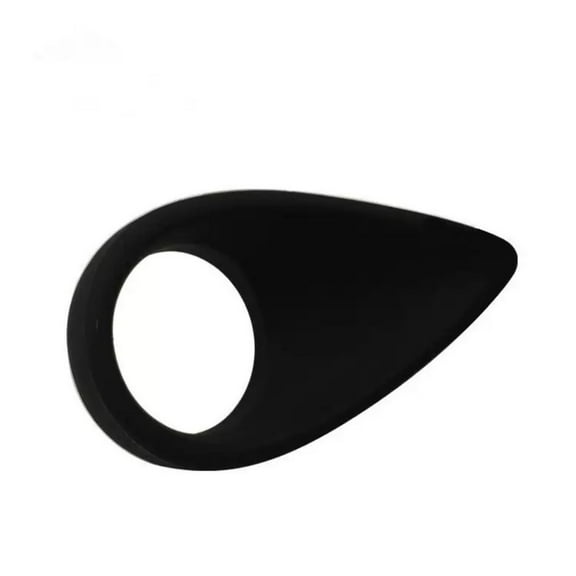 Teardrop-shaped Black Silicone Body massage Portable Relax Massager for Men