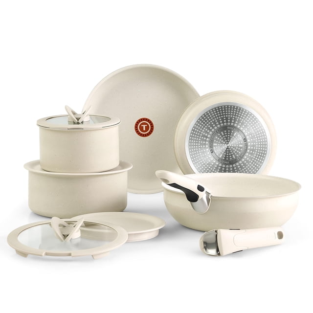 Batería de cocina T-Fal Ingenio de 11 piezas antiadherente para inducción