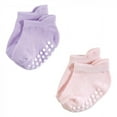 thumbnail image 4 of Hudson Baby Infant Girl Non-Skid No-Show Socks, Multi Girl, 2-4 Toddler, 4 of 8