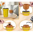 thumbnail image 2 of Cafetera de camping ZK&HX LIFE de acero inoxidable de 400 ml, 2 of 7