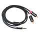 thumbnail image 3 of Cable Auxiliar Jack 3.5mm A 2 RCA Cgtredaw Algodón Trenzado, 3 of 6