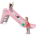 thumbnail image 1 of Tobogán Infantil, Tobogán para Niños, Tobogán Infantil para Jardín Parque e Interior, con Canasta de Baloncesto, Estable, Seguro, Grande, Ancho (Cupido Rosa y Gris) esquí esquí Gafas de esquí, 1 of 5