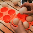 thumbnail image 5 of Boîtes à Ufs Carrées 4 Pcs Réutilisables en Plastique Anti-Chute pour Camping en Plein Air, 5 of 5