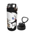 thumbnail image 2 of Kuromi Sports Botella de agua aislada de acero inoxidable Taza portátil Botella de agua para exteriores Moda Viajes Fitness Estudiantes\r\n Talla única., 2 of 7