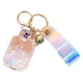 thumbnail image 1 of asddcavvf Acrylic Luminous Into Oil Canister Keychain Car Pendant Floating Quicksand Girlfriends Cou, 1 of 6
