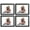 Black, variant on Traceease Wood Photo Frame For Table Top Frame- Small Wall Hanging Picture Frame- Black 6 x 8 Inches - Pack of 4