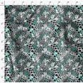 thumbnail image 4 of Soimoi Green polyester Crepe Fabric Leopard Animal Skin Print Fabric by the Yard 42 Inch Wide, 4 of 6