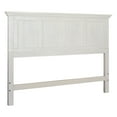 thumbnail image 3 of Farmhouse Basics King Bed Headboard in Rustic White Engineered Wood, 3 of 5