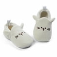 thumbnail image 5 of 9-12 Months Baby Boys Girls Shoes Non-Slip Infant First Walkers Baby Walking Shoes Pre Step Shoes For Boys And Girls Indoor Anti-skid Overshoes Cartoon Baby Comfortable Walking Shoes White, 5 of 7