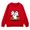 Red, variant on YunPes Girls Cute Halloween Sweatshirt Funny Ghost Graphic Long Sleeve Pullover Teen Kids Oversized Trendy Streetwear Tops