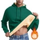 thumbnail image 1 of Sudadera con capucha, suéter de cuello alto, elástico, de color sólido, para hombre, suéter de cuello alto, abrigo de poliéster., 1 of 7