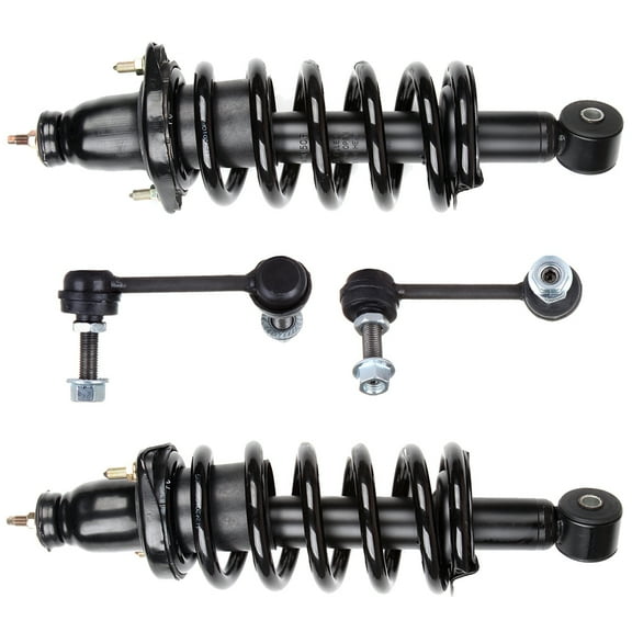 CCIYU Complete Suspension Kit Fits 2002 2003 2004 2005 2006 for Honda CR-V Includes Strut Spring Assembly, Stabilizer Bar Link