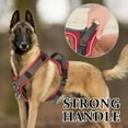 thumbnail image 6 of Beirui Reflective No Pull Dog Harness Soft Padded Adjustable Training Vest With Handle & 2 Leash Clips, 6 of 8