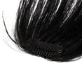 thumbnail image 4 of MY-LADY Clip in Air Bangs 100% Remy Human Hair Extension French Bang Natural Full Front Neat Bangs Straight Fringe Bang One Piece Hairpiece, 4 of 8