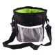thumbnail image 5 of Correa de hombro ajustable y desmontable, color negro, riñonera portátil, bolsa para pasear perros con bolsillos para caca, ideal para entrenadores de mascotas o uso al aire libre para viajar, 5 of 5