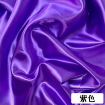 XmhyTop-A Purple Satin Fabric 100*150cm 1 Piece Polyester Wedding Fabric for Dresses, DIY Fabric for Crafts, Craft Fabric for Sewing Soft Satin Ideal for Bridal Gowns Handmade Projects