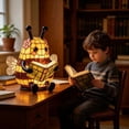Bee 3D Table Reading Light Nightlight for Bedroom 18cm/7.1in - Walmart.com