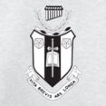thumbnail image 3 of CafePress - Sigma Alpha Iota Black And White Crest Long Sleeve T Shirt - Unisex Cotton Long Sleeve T-Shirt, 3 of 4
