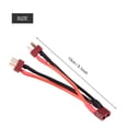 thumbnail image 4 of Cable de enchufe en T, enchufe en T Lipo RC Cable conector de batería Lipo RC Cable conector de paquete de batería con enchufe en T Valor excepcional, 4 of 8