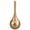 Gold, variant on Toilet Brush and Holder Set,Brushed Nickel Modern Bathroom Brush with Anti-Splash Shield 360°Cleaning,ABS Plastic Rust-Proof Waterproof Toilet Bowl Cleaner for Household Cleaning(Silver,5.5x5.5x15")