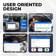 OBD2 Scanner TOPDON AD500, Oil SAS Throttle TPMS BMS EPB Reset, Engine ABS SRS Transmission, Diagnostic Scan Tool, Car Check Engine Code Reader