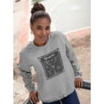 thumbnail image 2 of Mixology Margarita Sweatshirt Women -Ethan Harper Designs, Female 3X-Large, 2 of 4