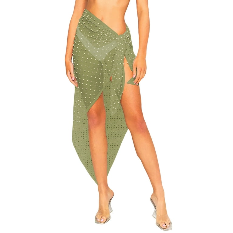 Rhinestone beach skirt new arrivals