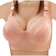 thumbnail image 4 of CHGBMOK Womens Bras Plus Size Wire Free Comfortable Push Up Bra Underwear, 4 of 6