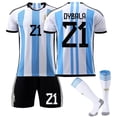 thumbnail image 2 of Camiseta del equipo nacional argentino di maria tailandia jersey argentina messi america kits de uniformes de fútbol oso de fresa Hogar, 2 of 6