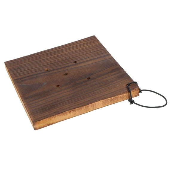 WASHWEPE Outdoor Decoration Wall Mounted Planter Brown 1Set 13X11In