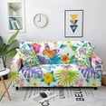 thumbnail image 2 of Tropical Elastic Sofa Cover for Living Room Sofa Cover Lounge Sectional Couch Cover Cushion Cover Sofa Slipcover 1/2/3/4 Seaters, 2 of 5