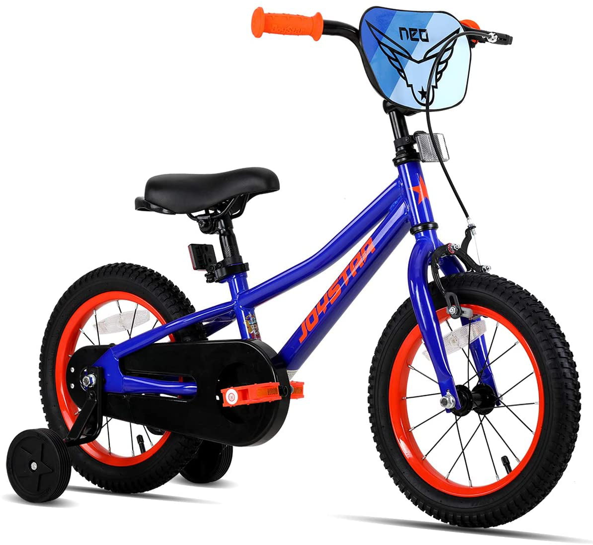 JOYSTAR NEO Kids Bike for 3-10 Years Old 12 14 16 18 20 Inch Kids Junior Bicycle with Front Caliper Brake & Training Wheels for Boys & Girls Black Pink Blue