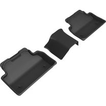 3D MAXpider Custom Fit Kagu Floor Mat (Black) Compatible with Jaguar E-PACE 2018-2023 - Second Row