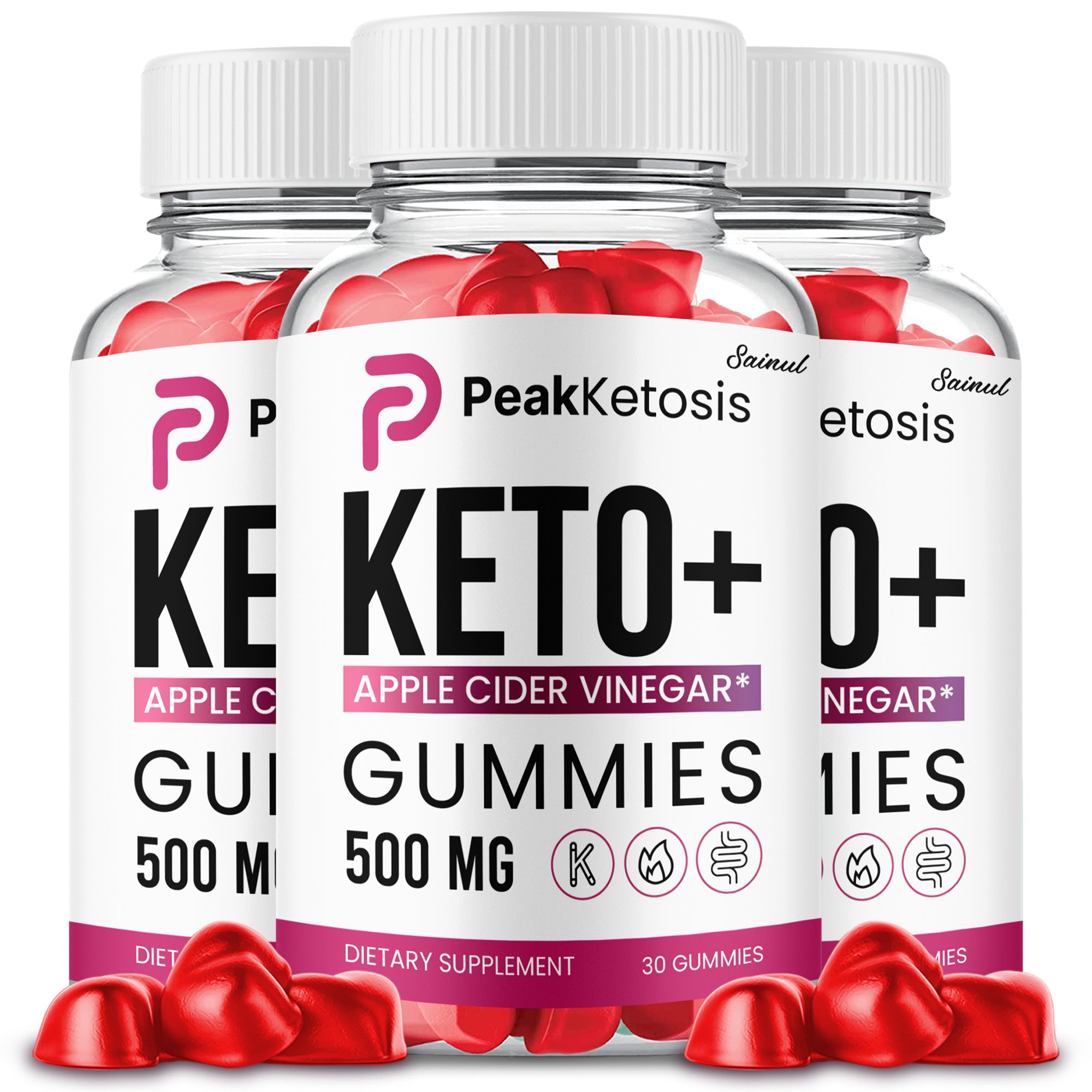 Peak Ketosis Keto ACV Gummies, Maximum Strength Formula, Peak Ketosis Gummies Ketogenic Keto Plus ACV Supplement 3 Month Supply (3 pack)