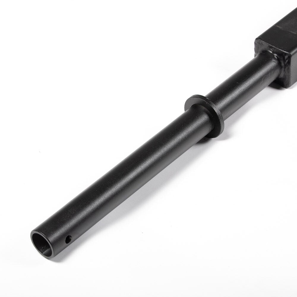 Titan Fitness Square Grip Stud Bar, 3" Fat Grip Strength Training, 46 LB Bar, Fits Olympic Sized Weight Plates, Perform Pulls, Deadlifts, Thick Bar Training and Muscle Endurance