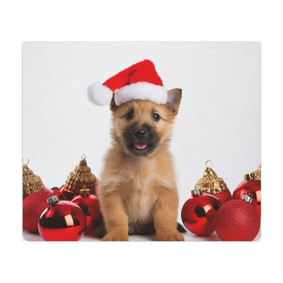 DistinctInk Mouse Pad - 1/4" Foam Rubber - Norwich Terrier Puppy